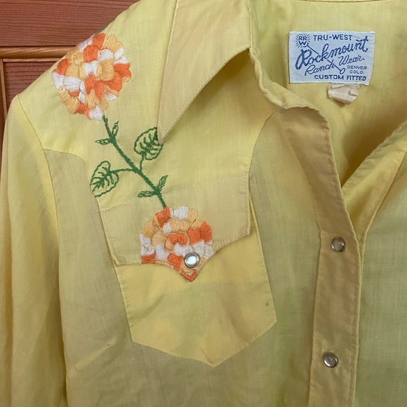 Rock Mount Tru-West pearl snap - Picture 6 of 10